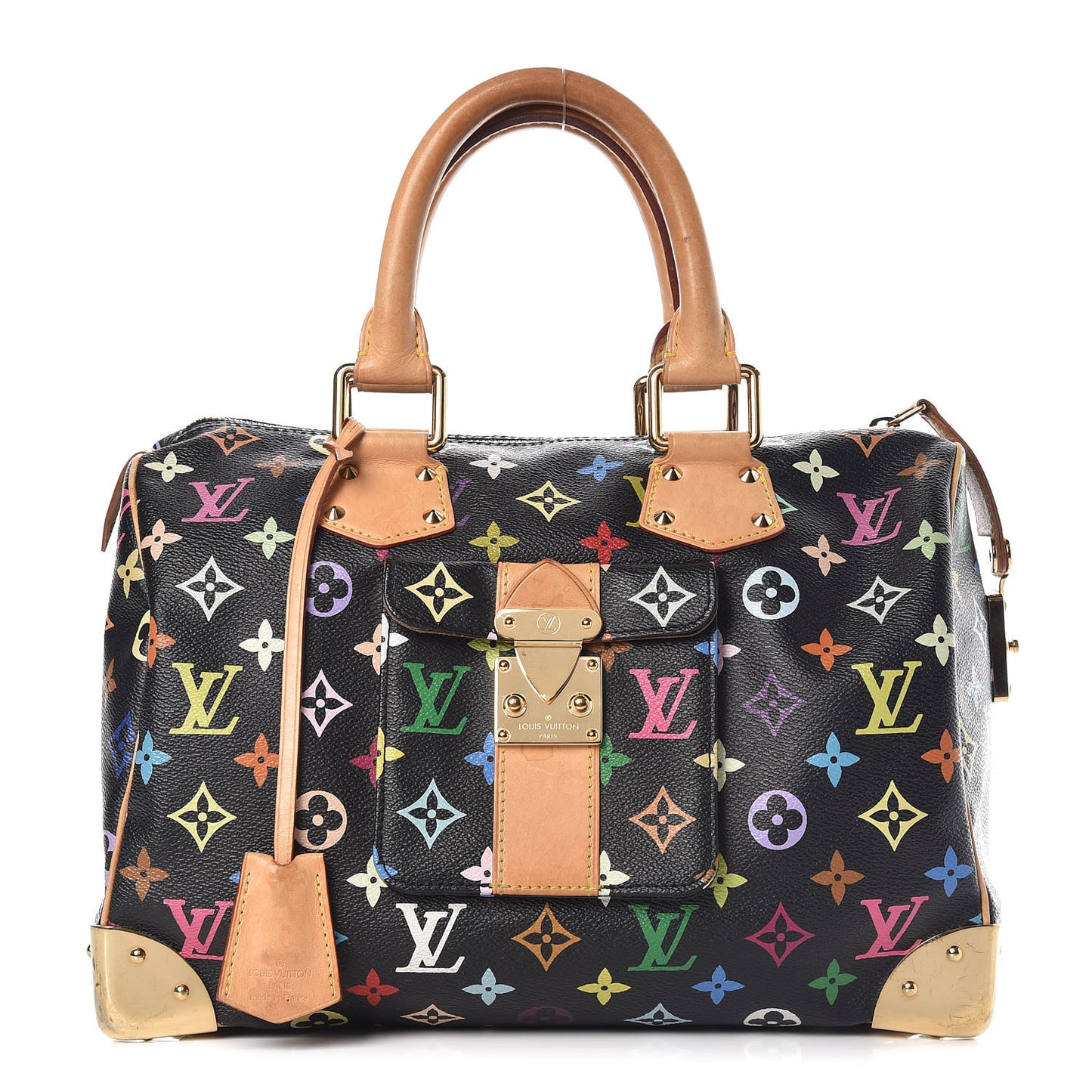 Monogram Multicolor Speedy 30 Black