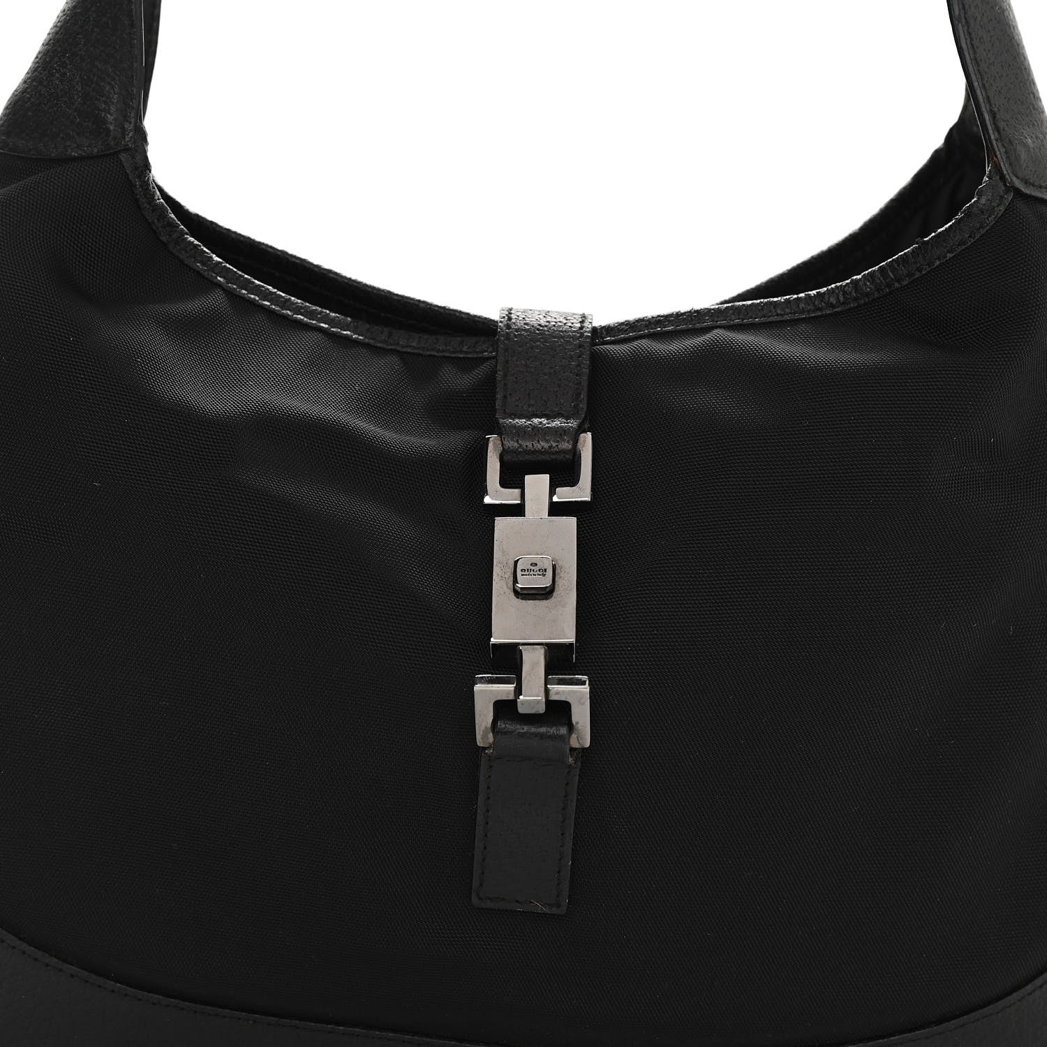 Gucci Canvas Small Jackie O Hobo Black 8 of 14