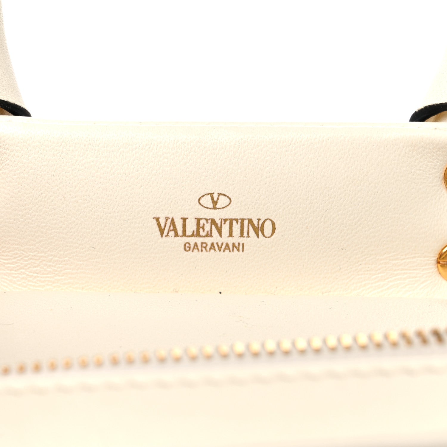 Valentino Garavani Nappa Small One Stud Handbag Ivory 6 of 8