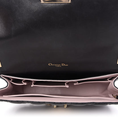 Christian Dior Lambskin Cannage Medium Miss Dior Flap Black 5 of 13