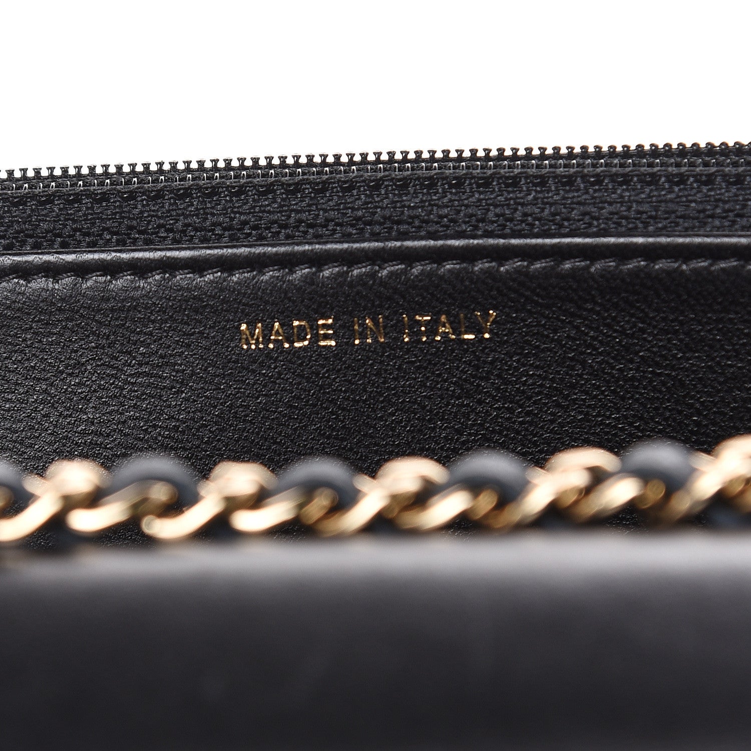 Chanel Lambskin Quilted Trendy CC Wallet On Chain WOC Black 7 of 16