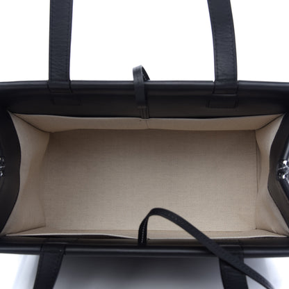 Loewe Grained Calfskin Small Cushion Tote Black 5 of 8