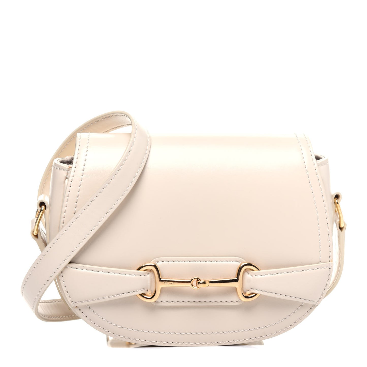 Natural Calfskin Small Crecy Bag Cream