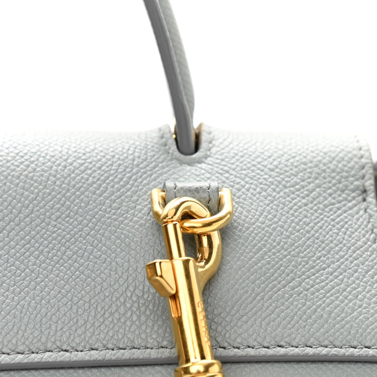 Grained Calfskin Mini Belt Bag Cloud