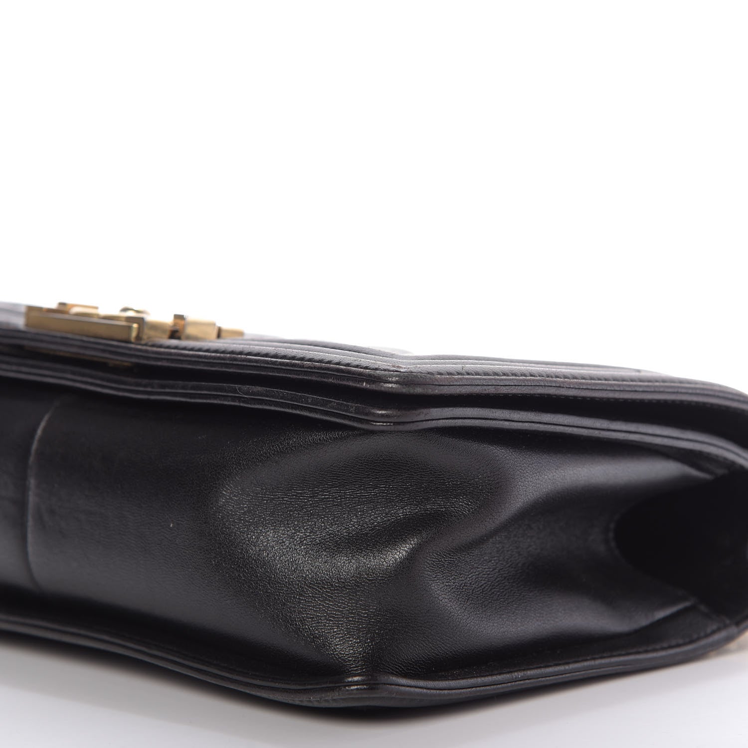Chanel Calfskin Quilted Medium Boy Flap Black 7 of 9