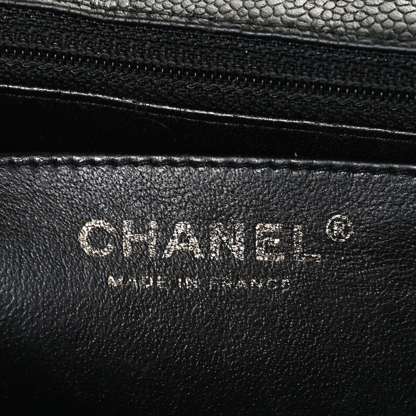 Caviar Quilted Jumbo Single Flap Black