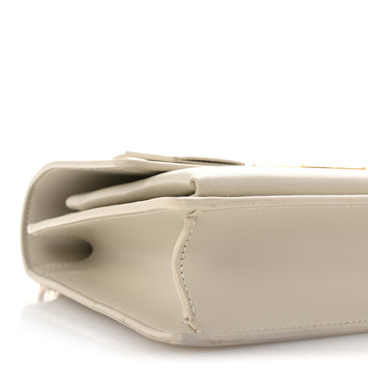 Saint Laurent Calfskin Medium Monogram Sunset  Crema Soft 8 of 9