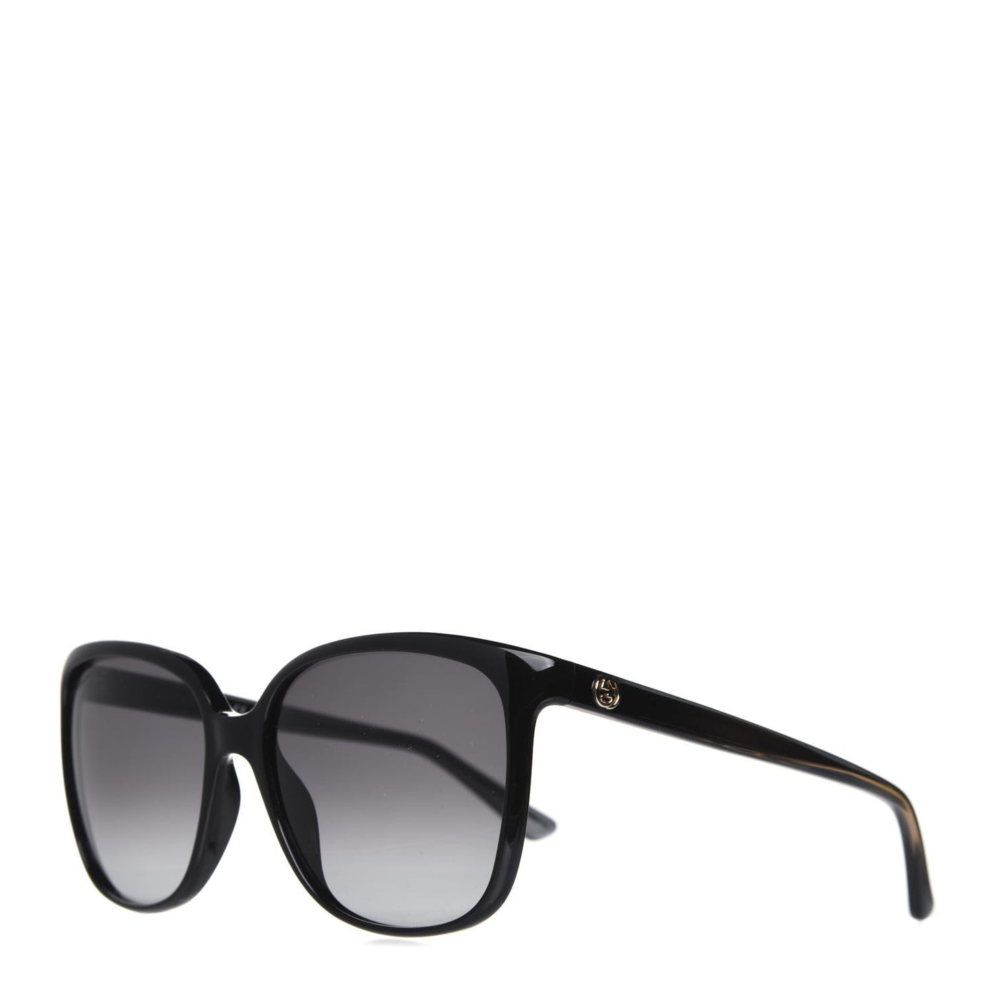 Acetate Square Frame Oversized Sunglasses GG3696/S Black