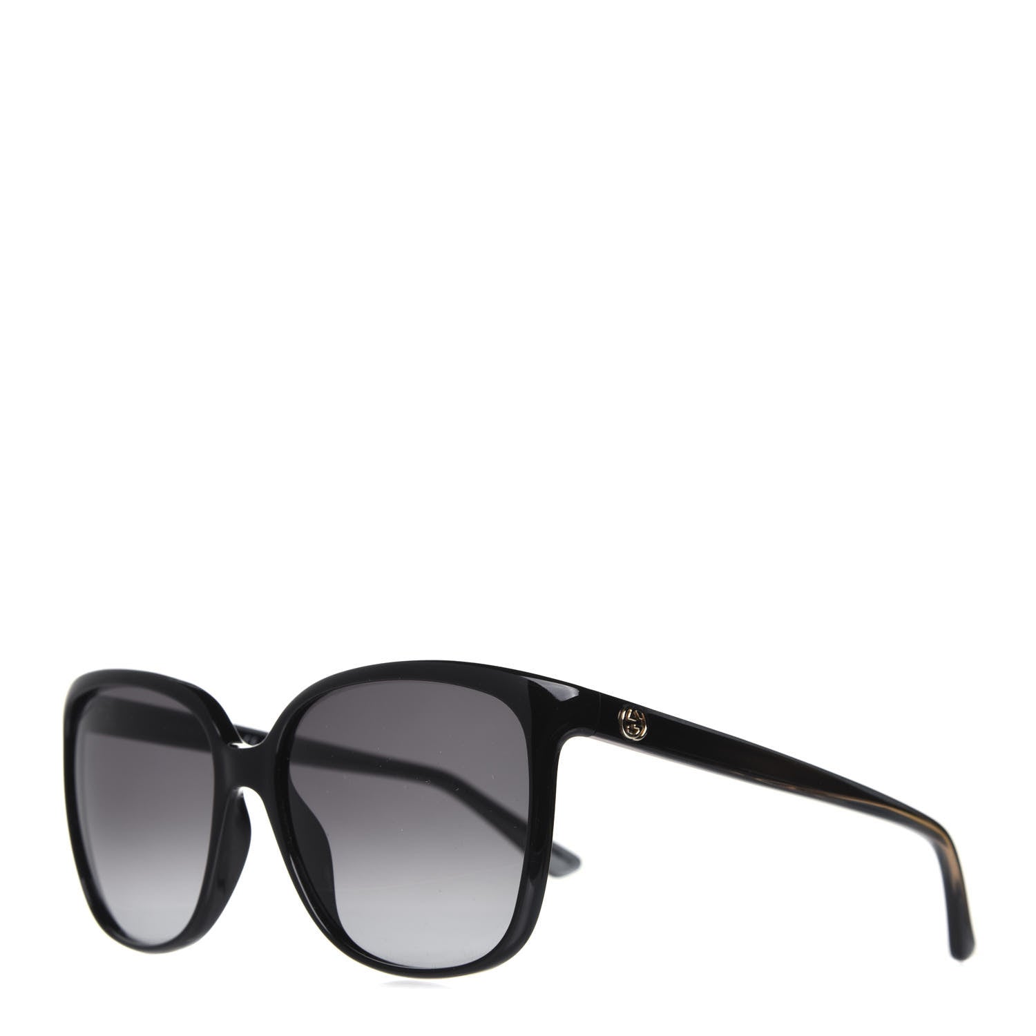 Gucci Acetate Square Frame Oversized Sunglasses GG3696/S Black 1 of 7