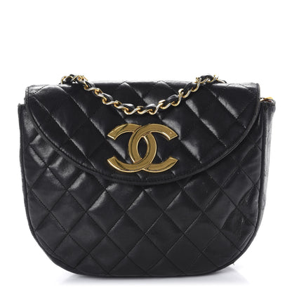 Chanel Quilted Lambskin Small Single Flap Black 1 of 18