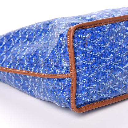 Goyard Goyardine Reversible Anjou PM Sky Blue Gold 10 of 17