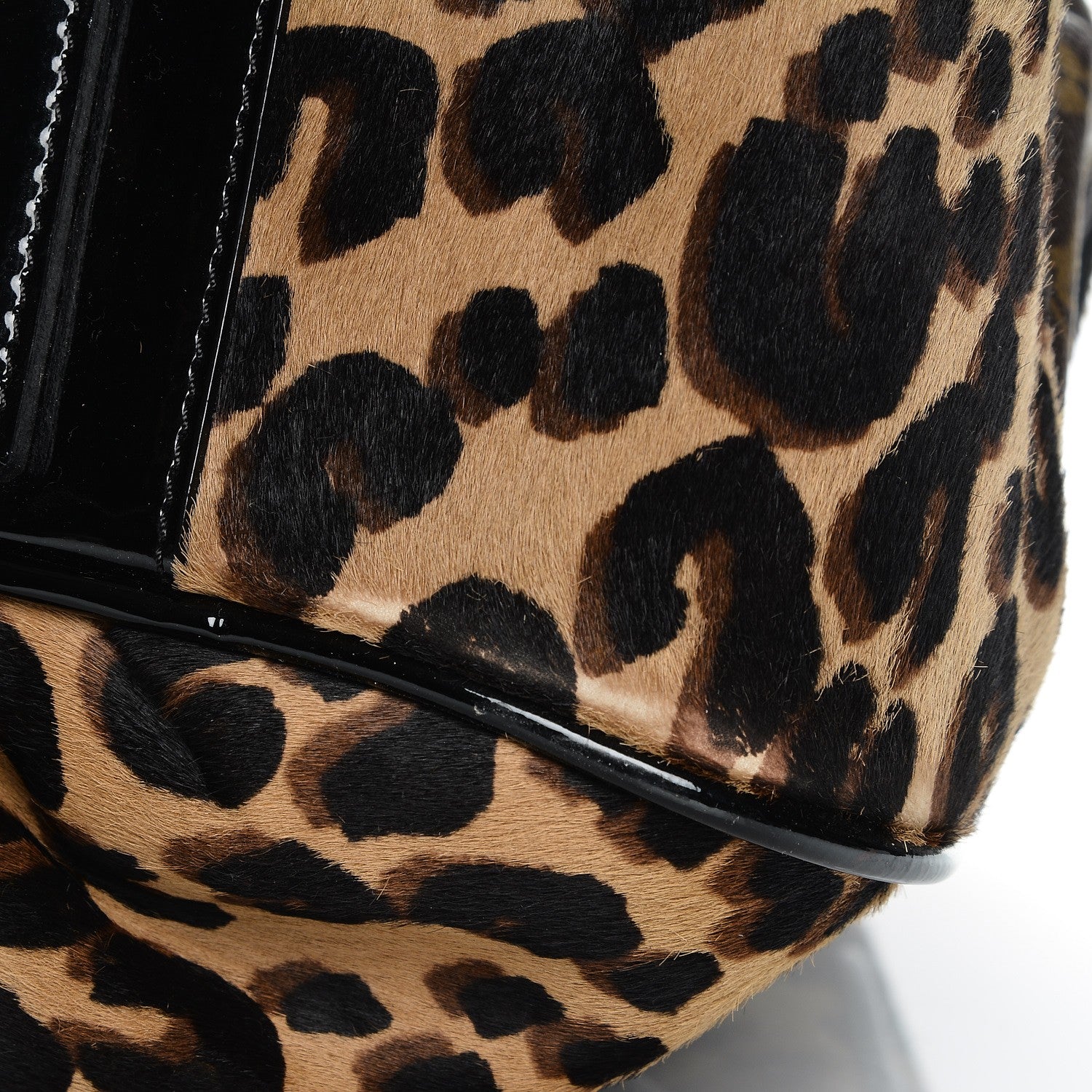 Louis Vuitton Monogram Leopard Polly 12 of 16