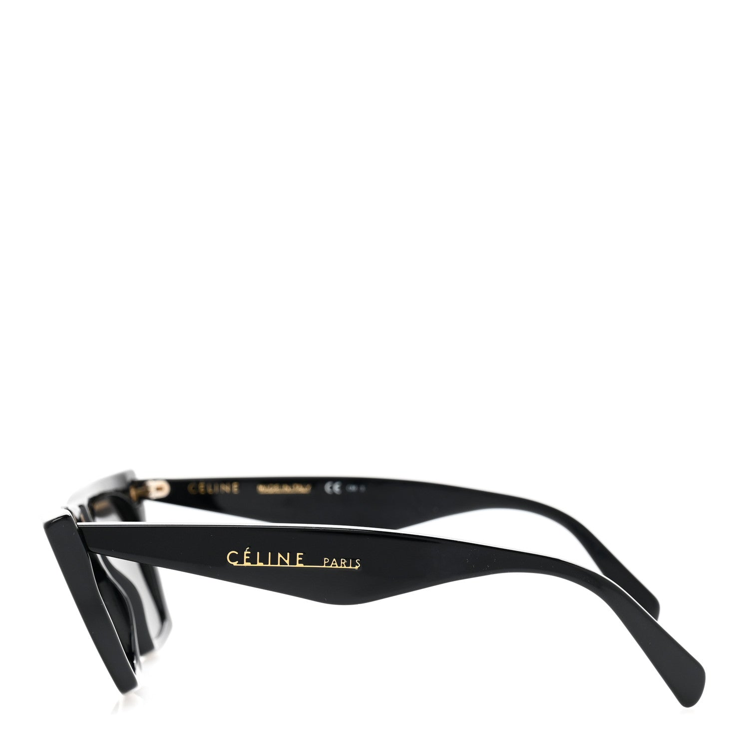 Celine Edge Sunglasses CL 41468/S Black 1735642 – FASHIONPHILE