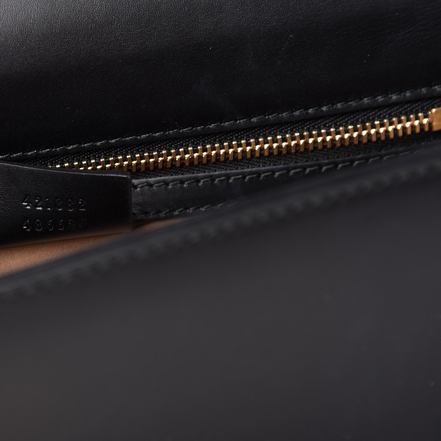Gucci Calfskin Small Sylvie Shoulder Bag Black 9 of 10