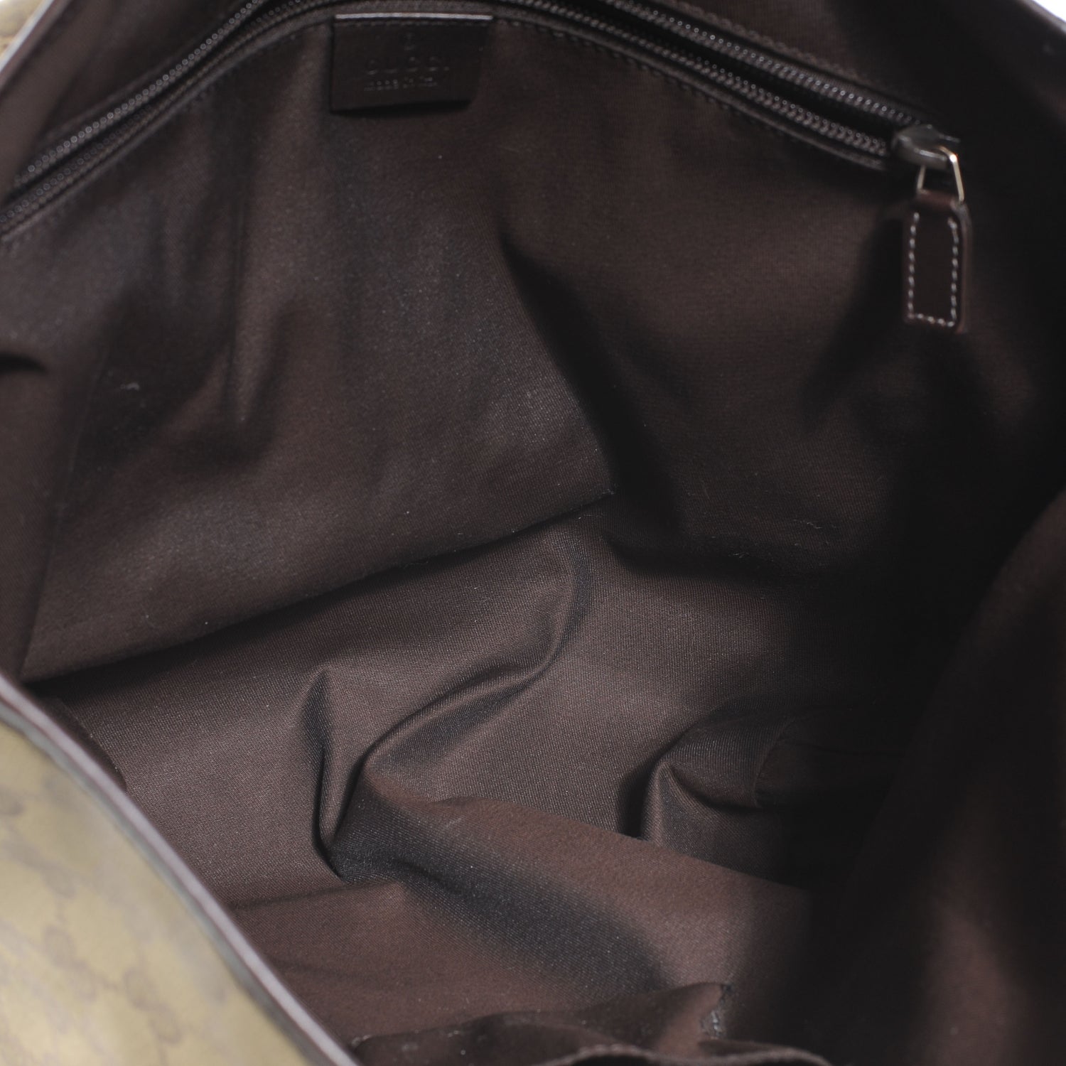 Gucci Monogram Medium Flap Messenger Bag Beige 6 of 8