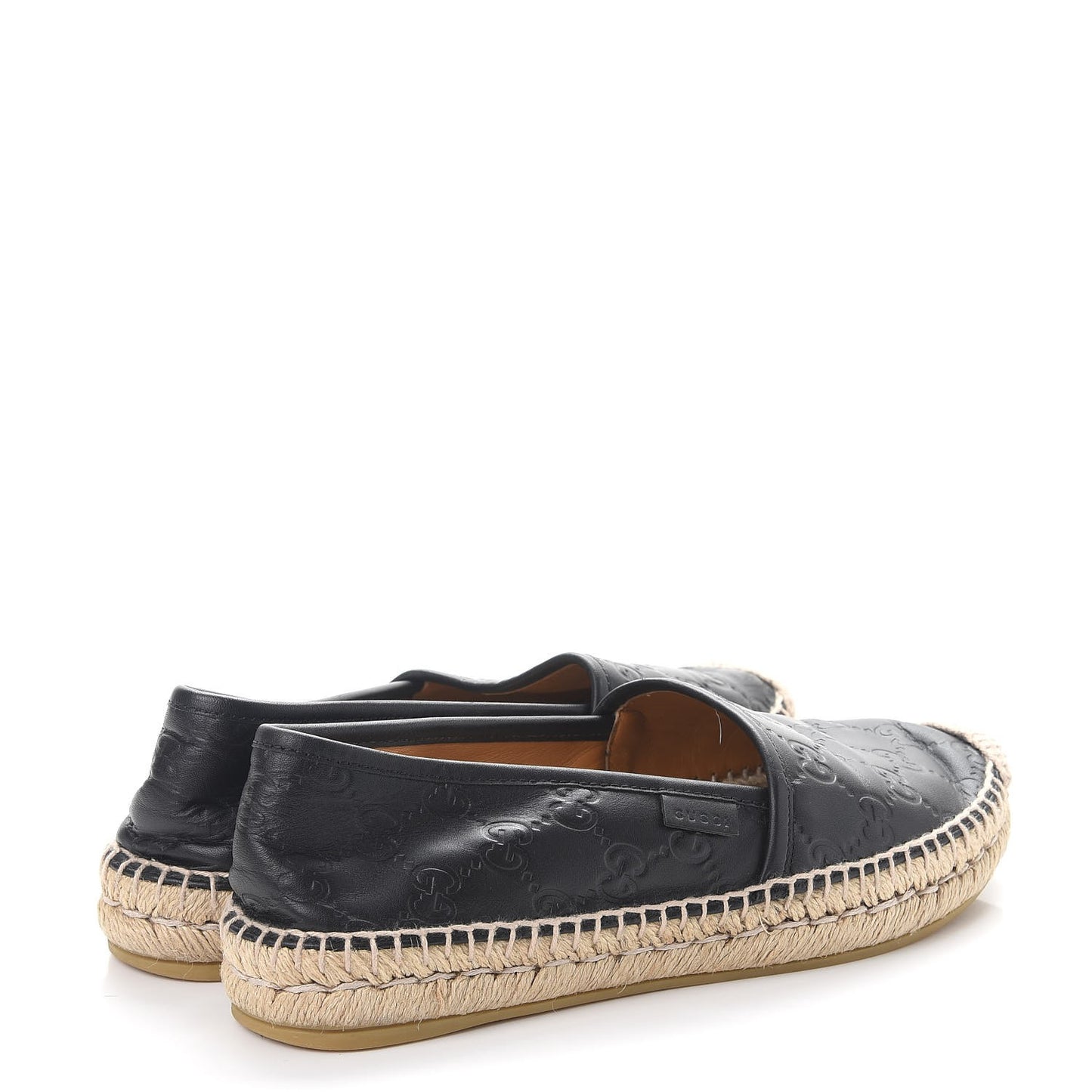 Guccissima Signature Espadrilles 36 Black