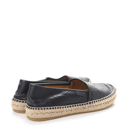 Gucci Guccissima Signature Espadrilles 36 Black 4 of 13