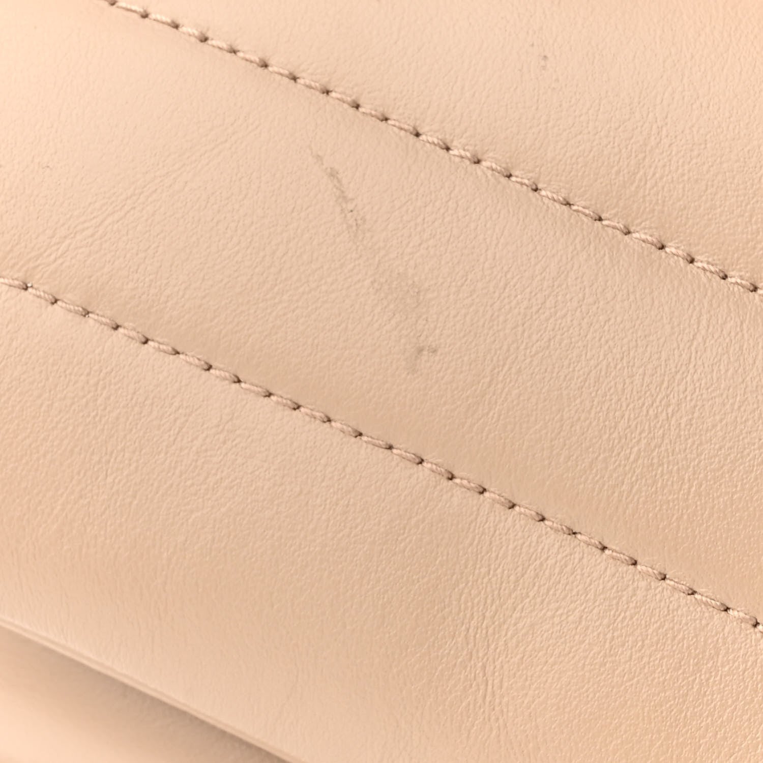 Saint Laurent Calfskin Y Quilted Monogram Medium Loulou Chain Satchel Dark Beige 9 of 9