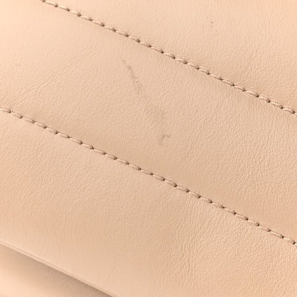 Saint Laurent Calfskin Y Quilted Monogram Medium Loulou Chain Satchel Dark Beige 9 of 9