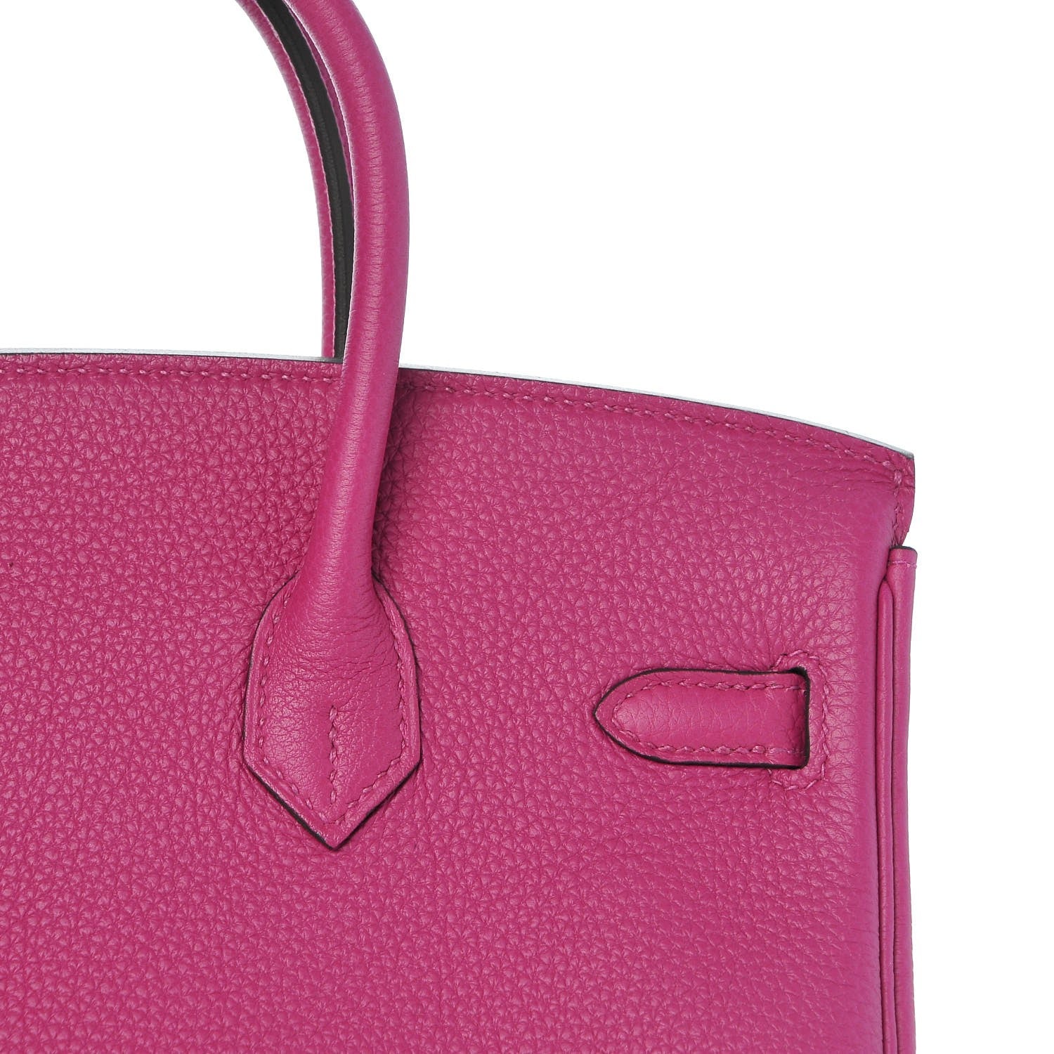 Hermes Togo Birkin 25 Rose Pourpre 22 of 35