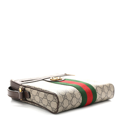 Gucci GG Supreme Monogram Web Small Ophidia Messenger Bag Brown 4 of 12