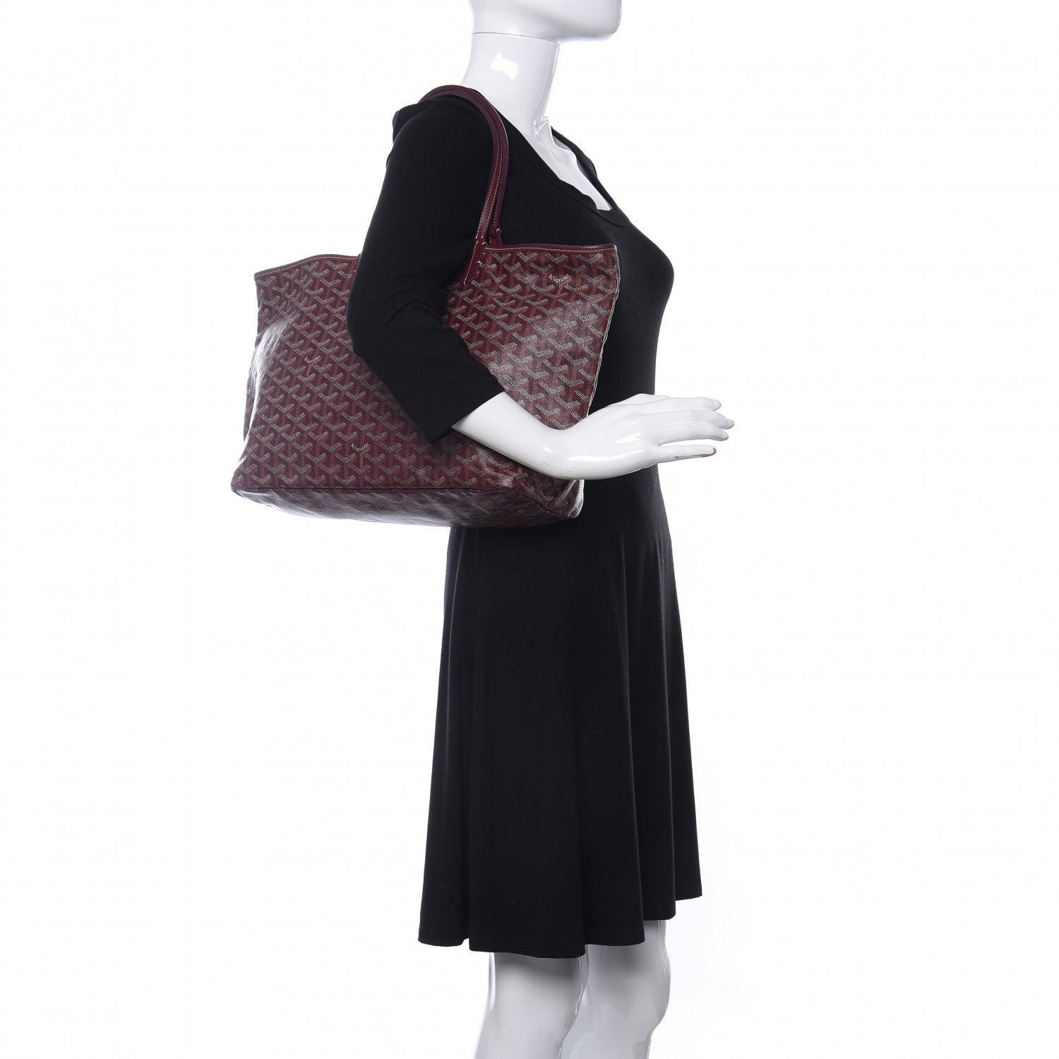 Goyard Goyardine Saint Louis PM Bordeaux 2 of 9