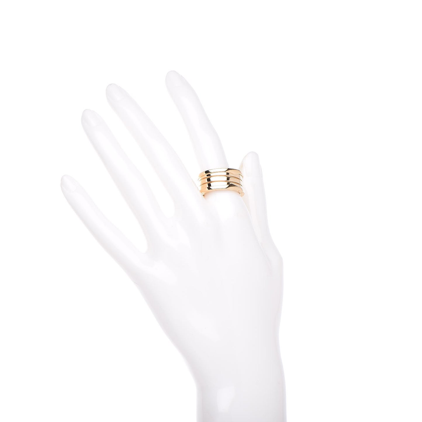 18K Yellow Gold B.Zero1 Four-Band Ring 58 8.5