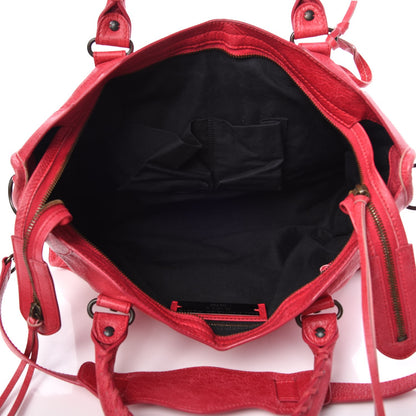 Balenciaga Agneau Classic Hardware City Rose Thulian 7 of 13