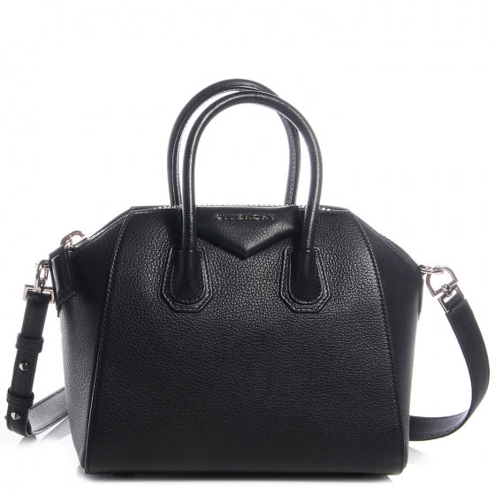 Givenchy Sugar Goatskin Mini Antigona Black 1 of 10