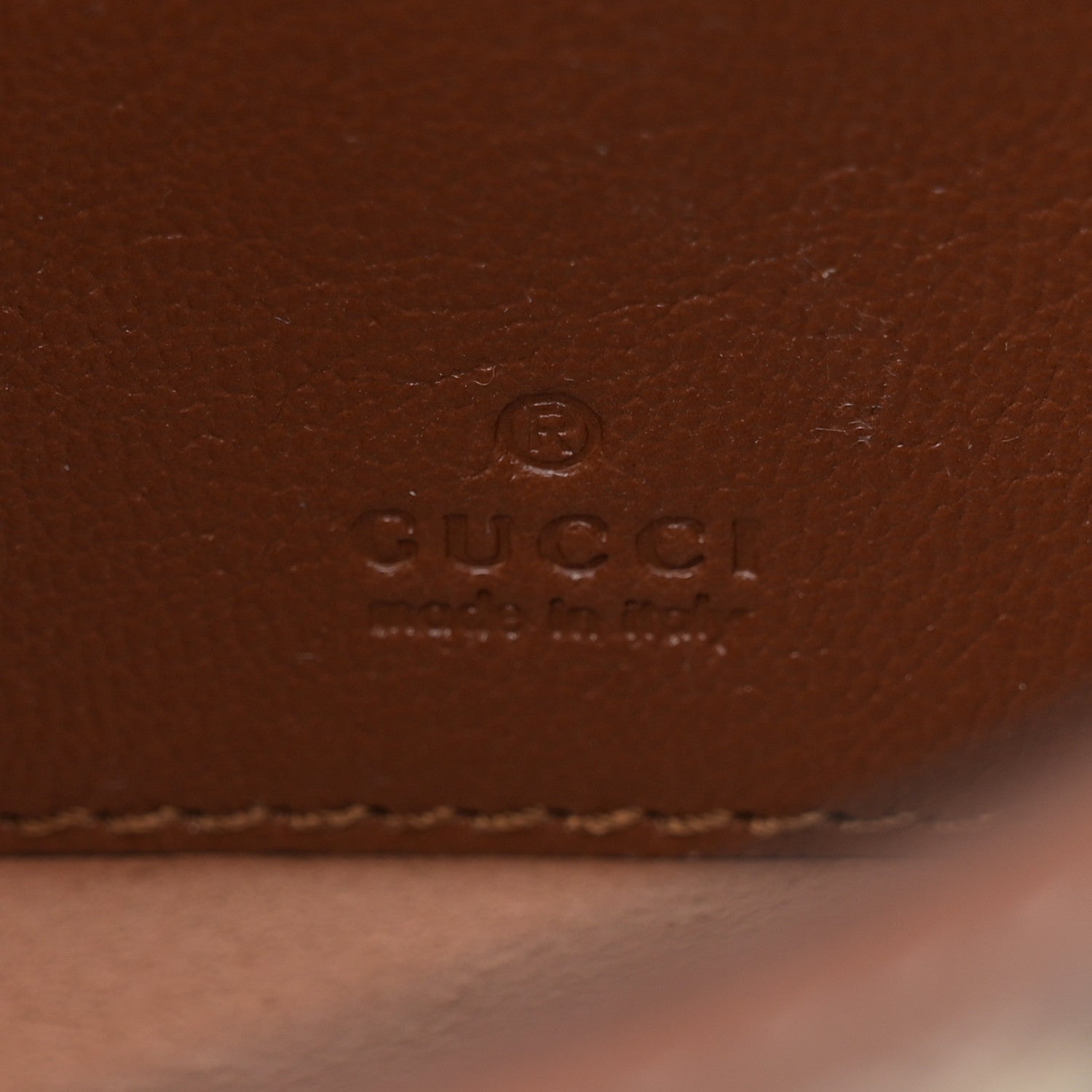Gucci GG Supreme Monogram Calfskin Mini Padlock Top Handle Shoulder Bag Beige Black Cuir 6 of 11