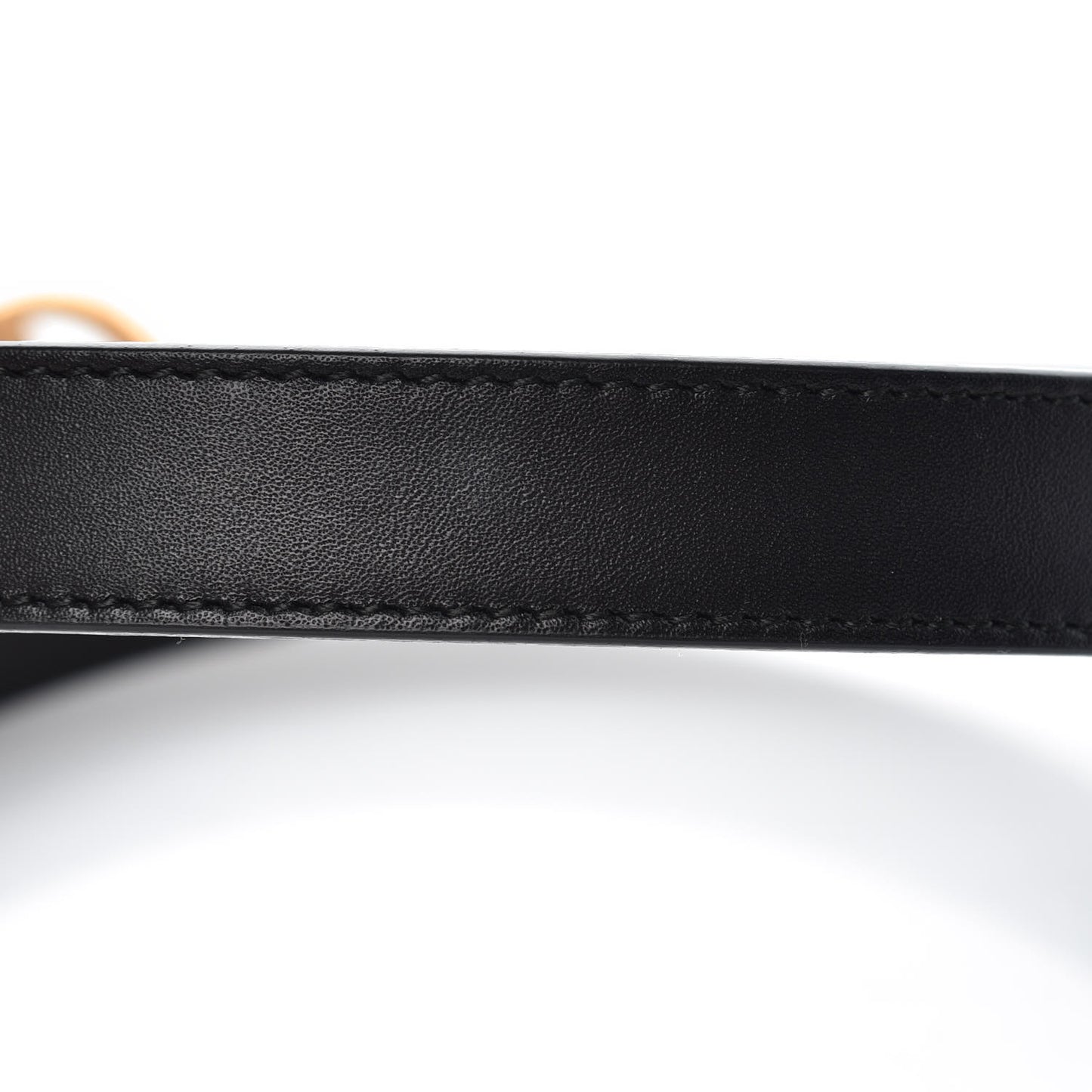 Calfskin Double G 20mm Belt 70 28 Black