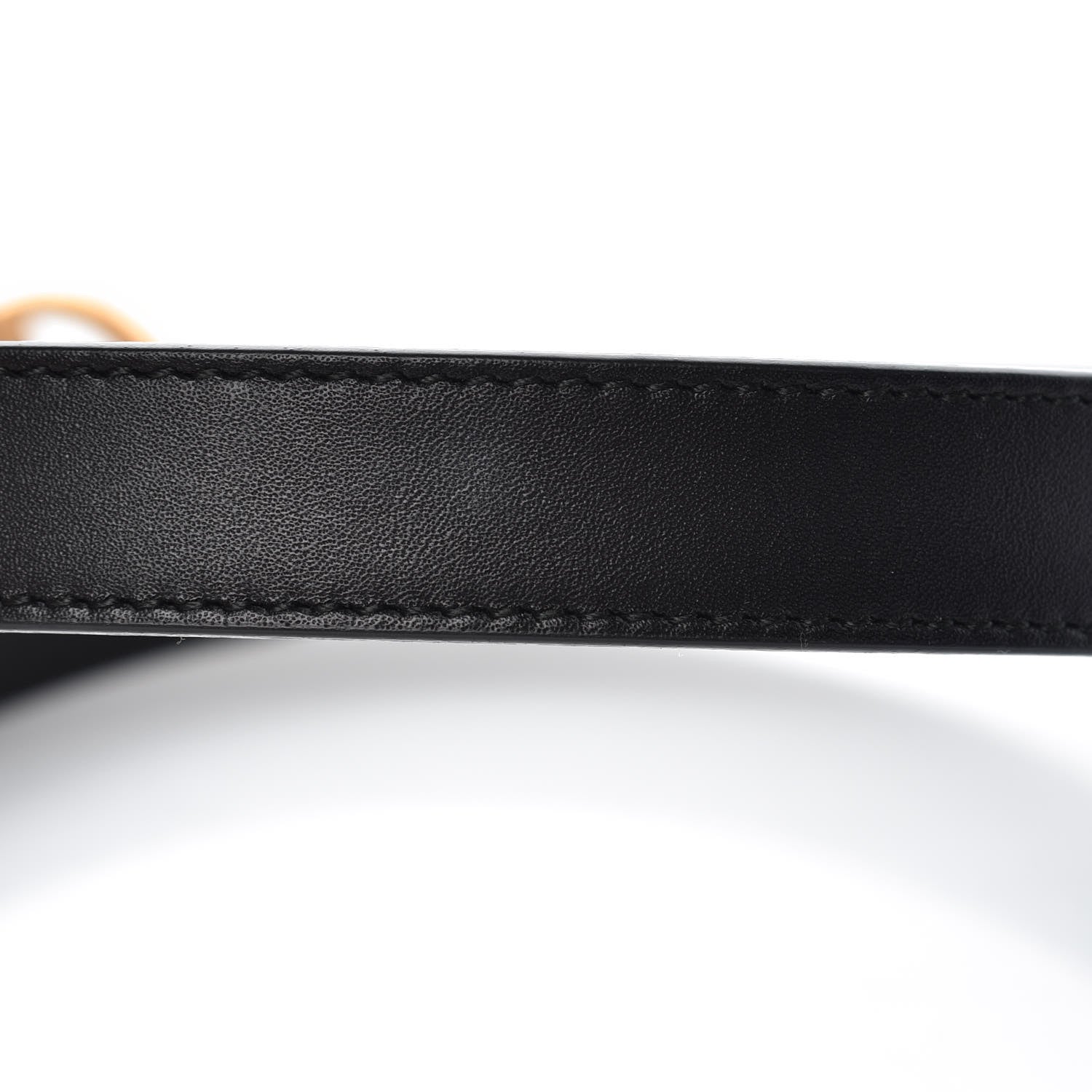 Gucci Calfskin Double G 20mm Belt 70 28 Black 7 of 8