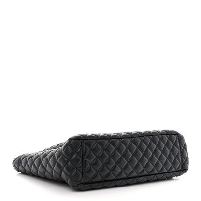 Versace Nappa Quilted La Medusa Chain Tote Black 4 of 10