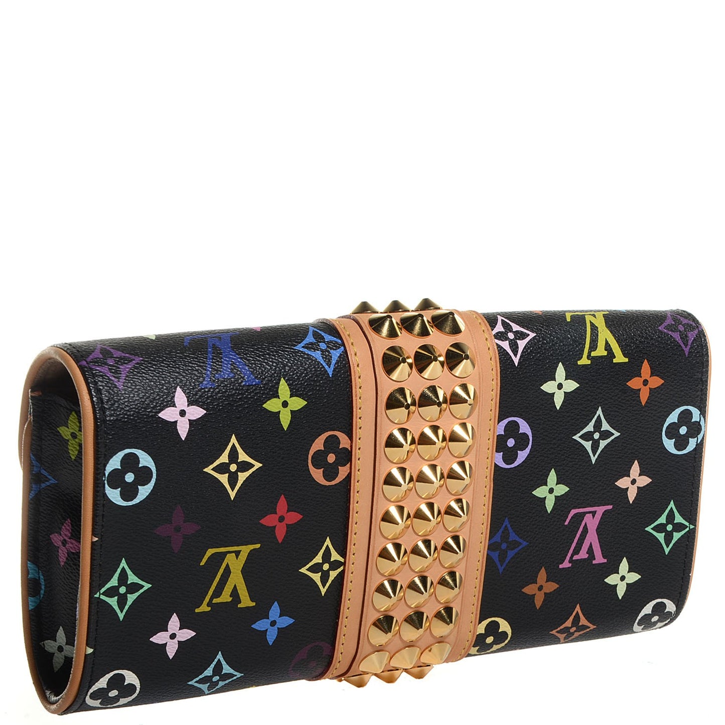 Monogram Multicolor Courtney Clutch Black