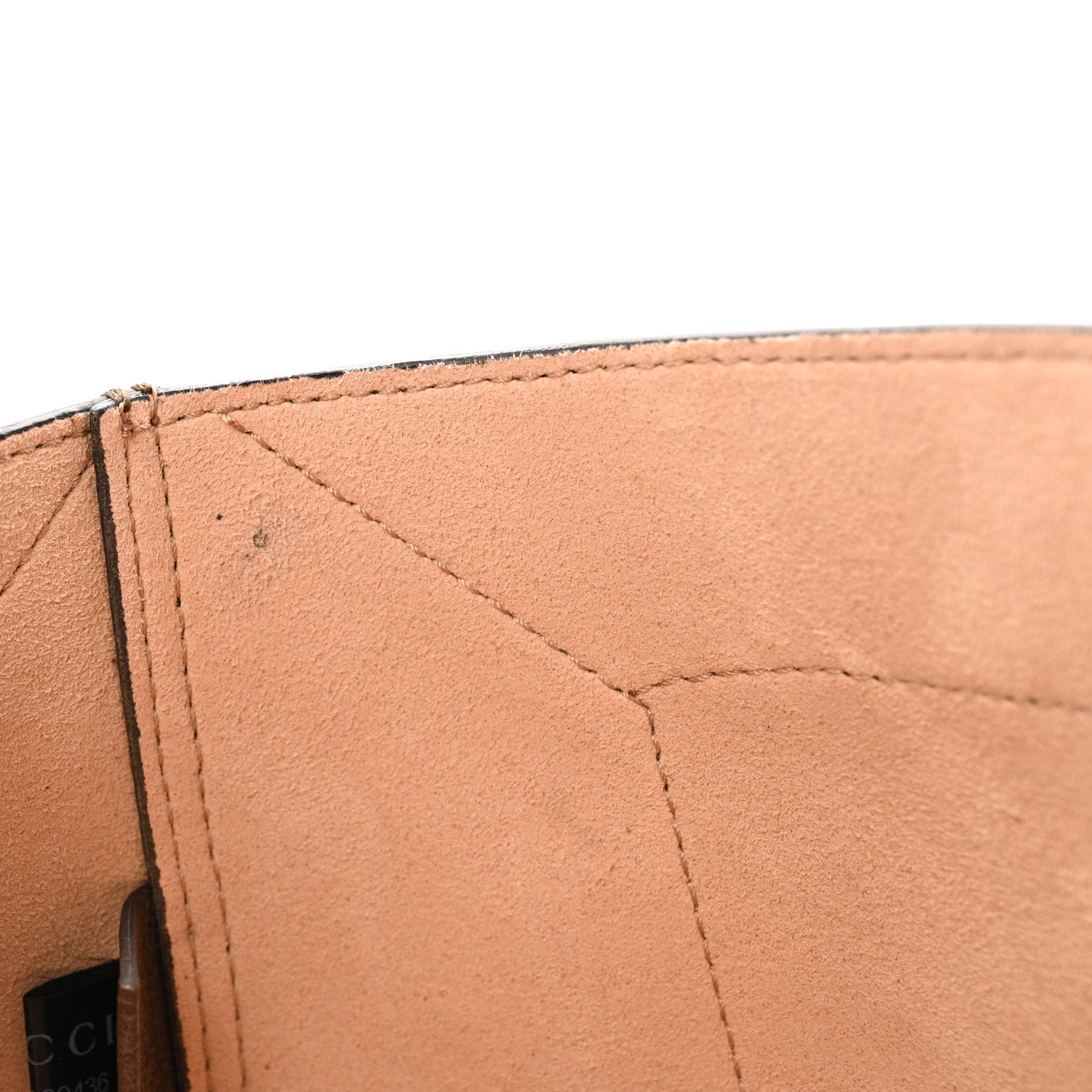 Gucci GG Supreme Monogram Web Ophidia Tote Brown 13 of 15