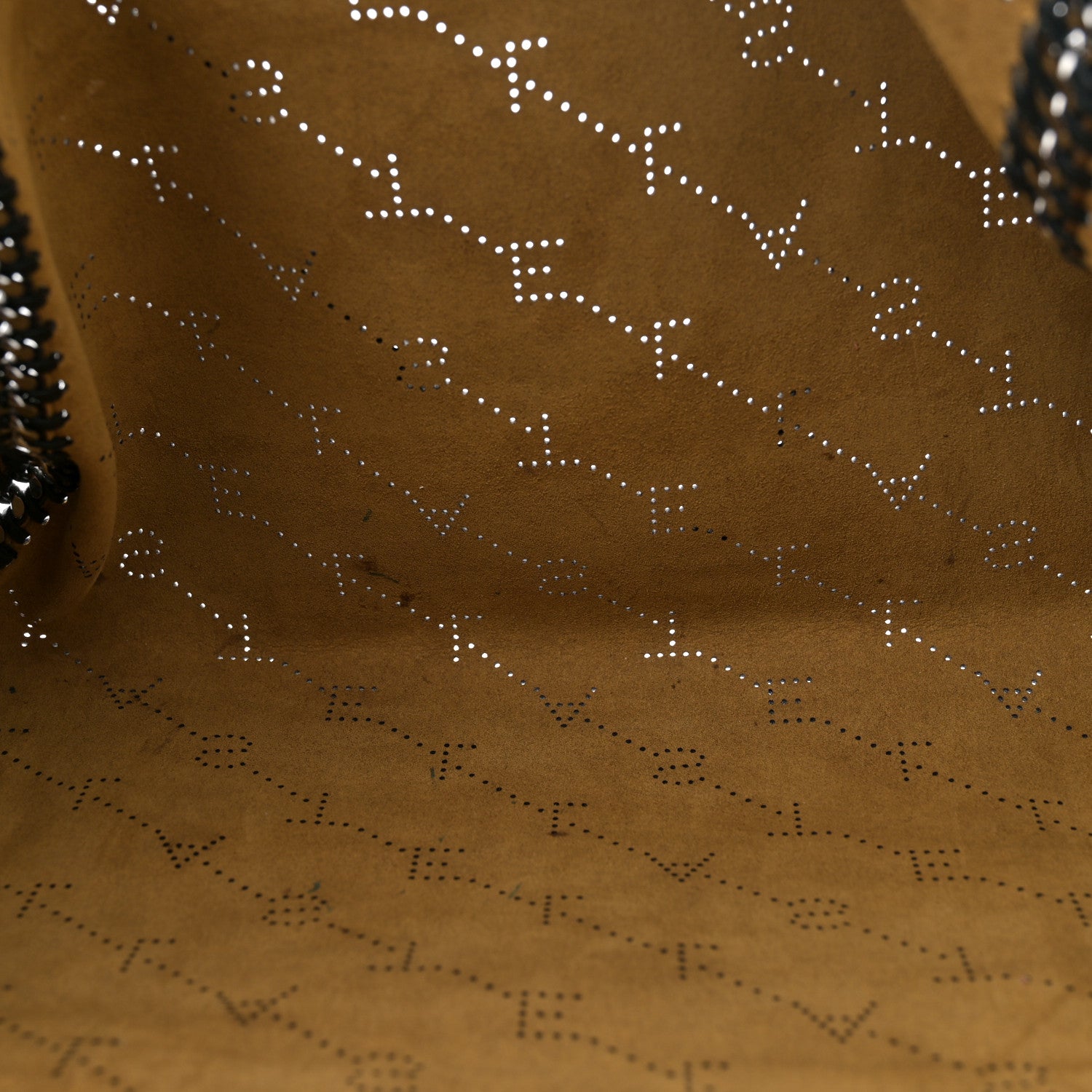 Stella McCartney Eco Alter Nappa Perforated Logo Falabella Reversible Tote Black 6 of 15