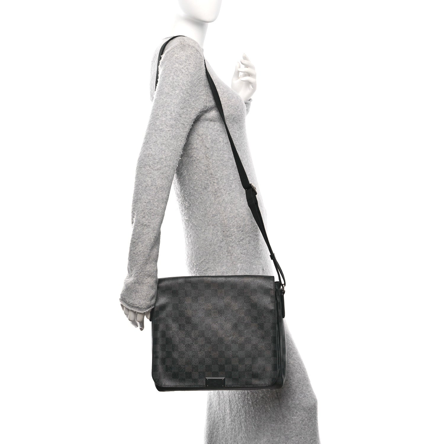 Louis Vuitton Damier Graphite District MM 2 of 11