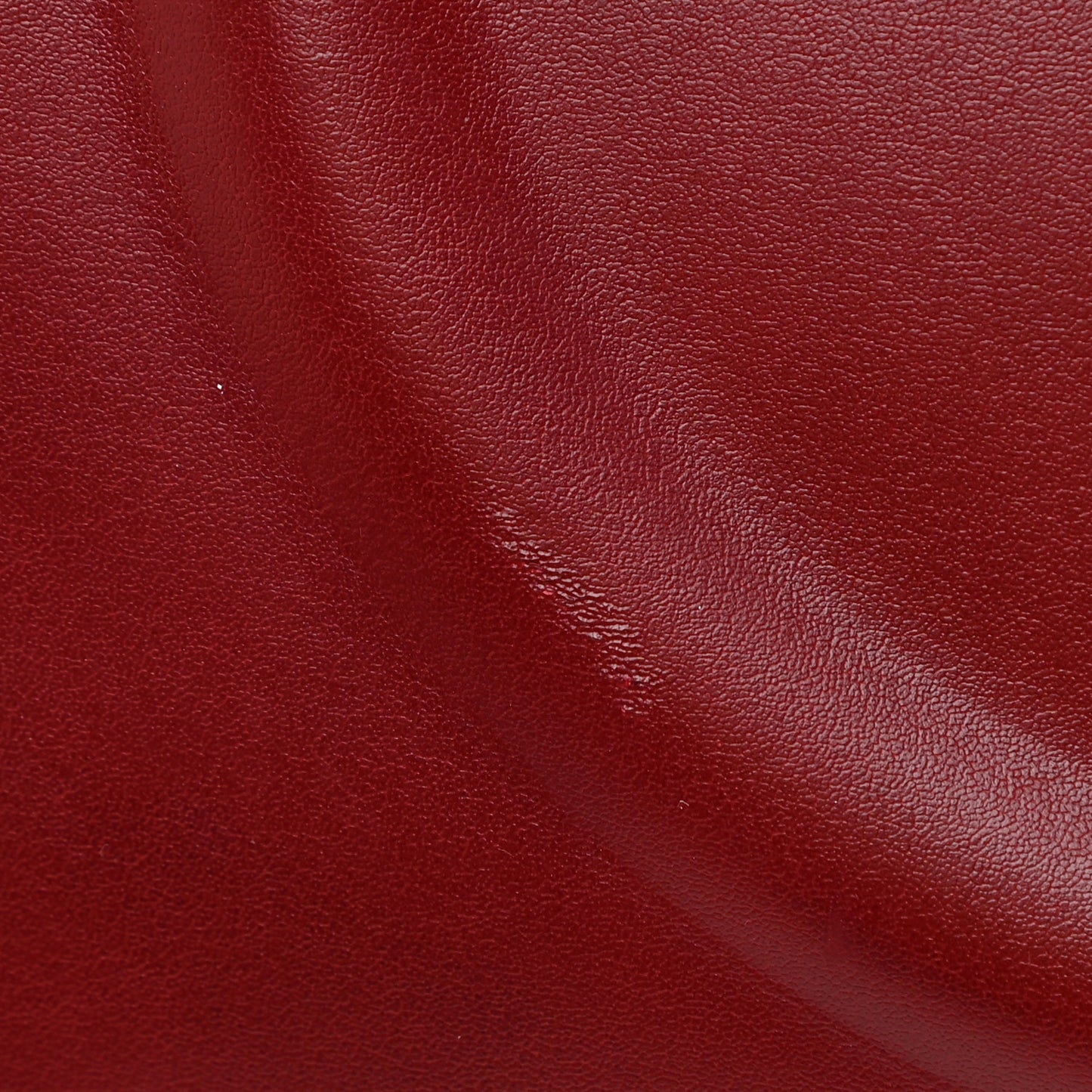 Vegan Leather Medium Shopping Bag Oxblood