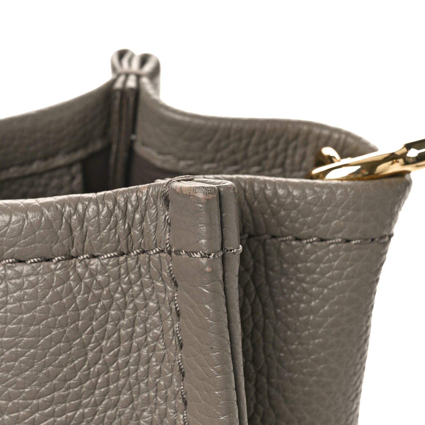 Grained Calfskin Medium The Tote Bag Cement