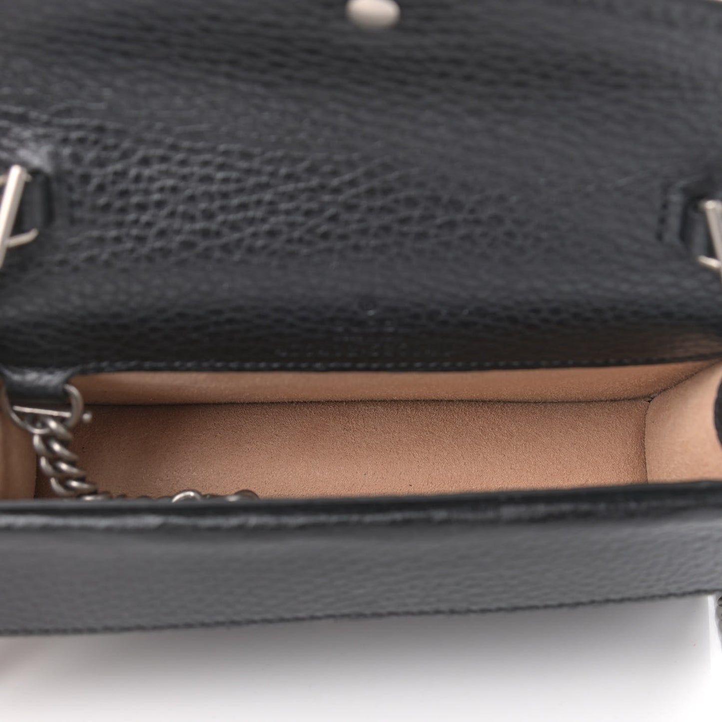 Calfskin Super Mini Dionysus Shoulder Bag Black