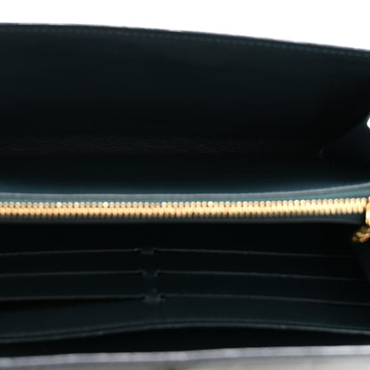 Louis Vuitton Vernis Sarah Wallet Blue Nuit 5 of 11