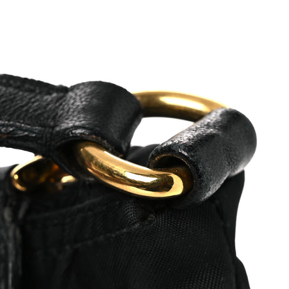 Prada Tessuto Nylon Pochette Bag Black 13 of 14