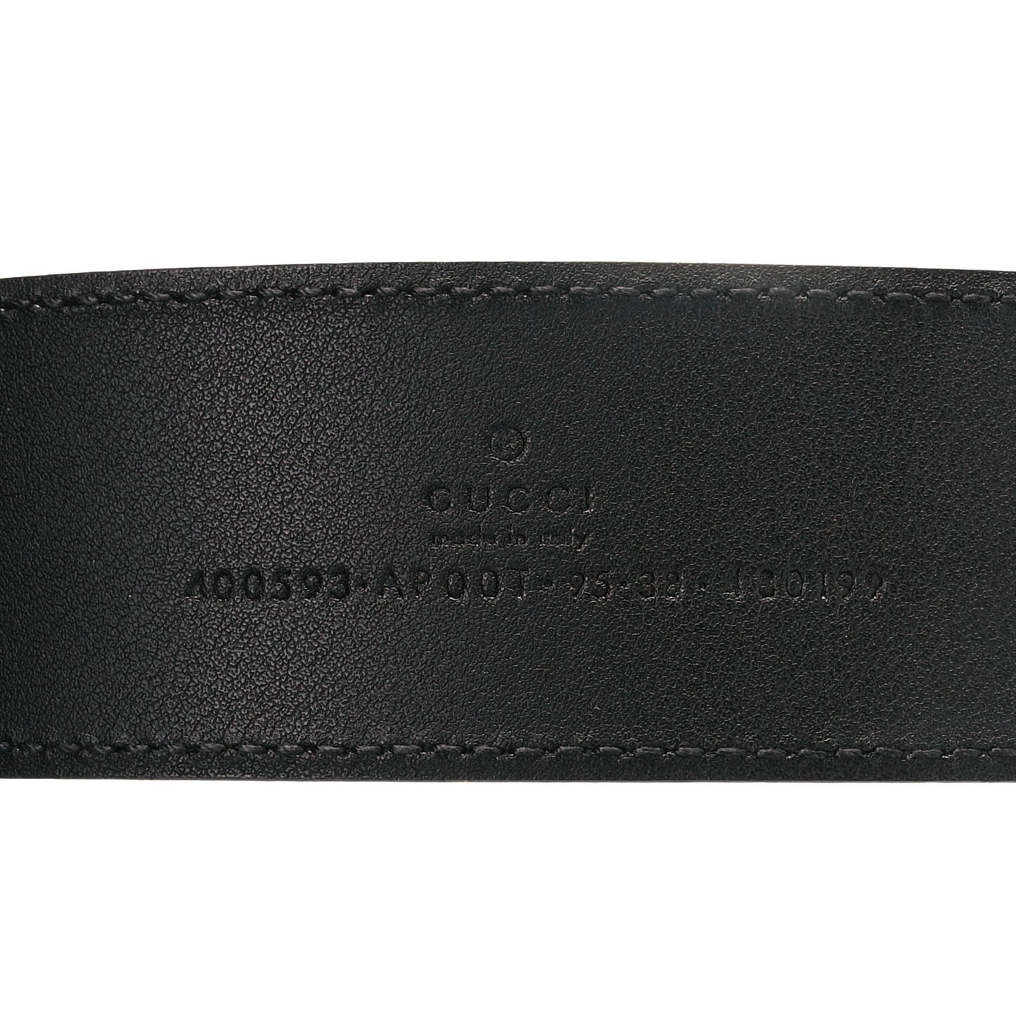 Calfskin Double G 40mm Belt 95 38 Black
