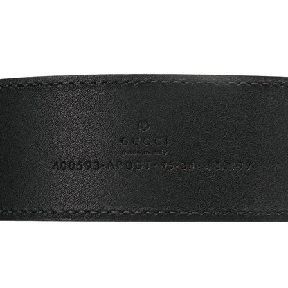 Gucci Calfskin Double G 40mm Belt 95 38 Black 3 of 5