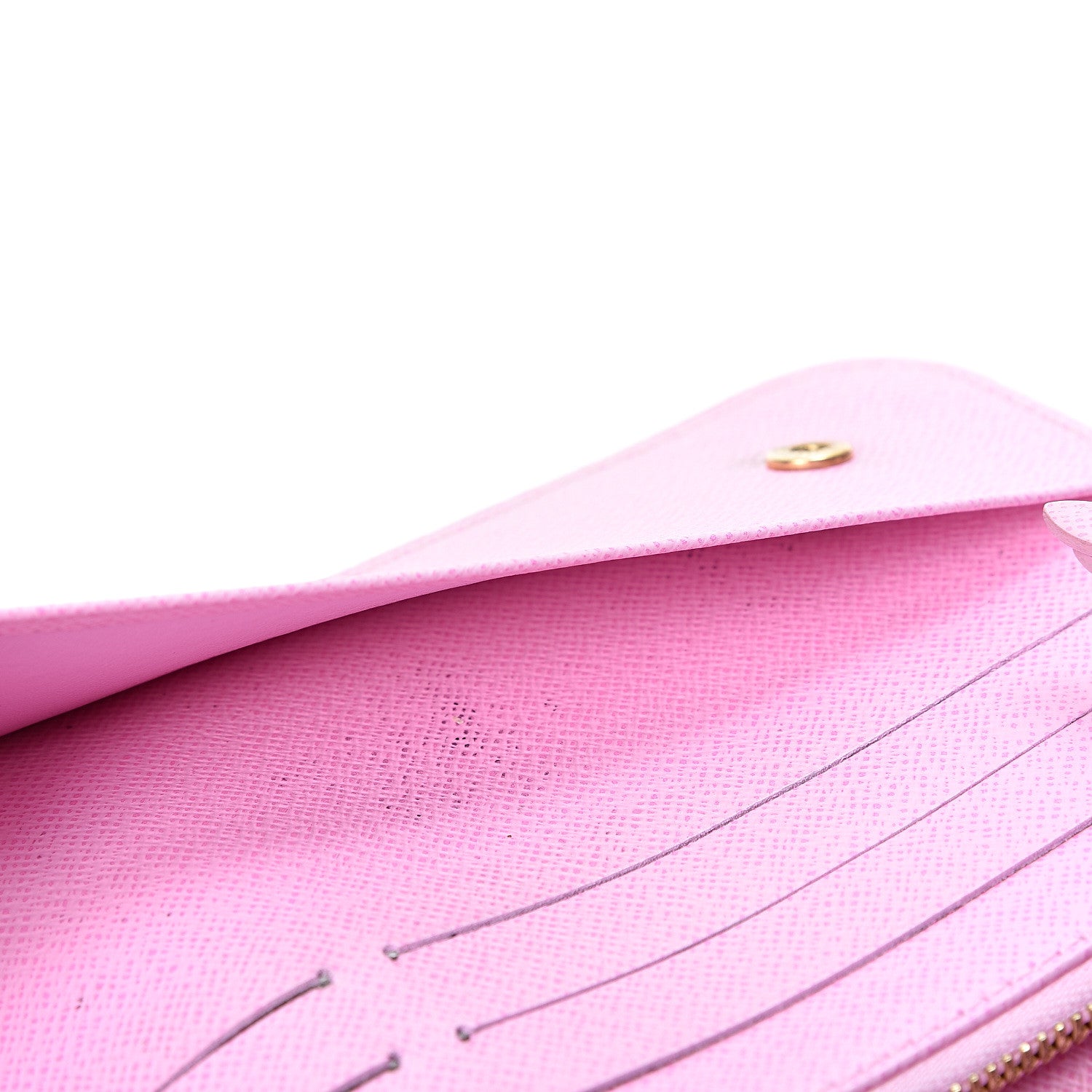 Louis Vuitton Monogram Multicolor Insolite Wallet White Litchi 8 of 10