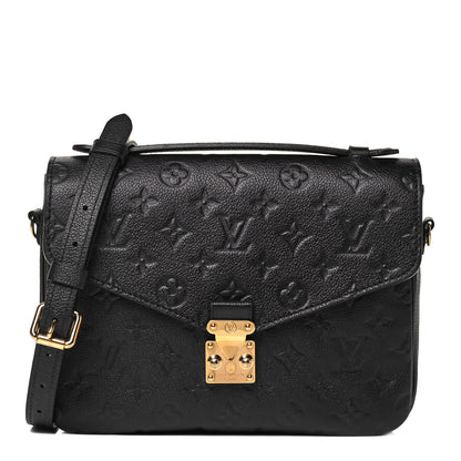Louis Vuitton Empreinte Pochette Metis Black 1 of 9
