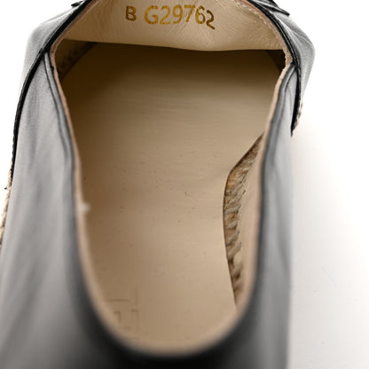 Chanel Lambskin CC Espadrilles 41 Black 18 of 18