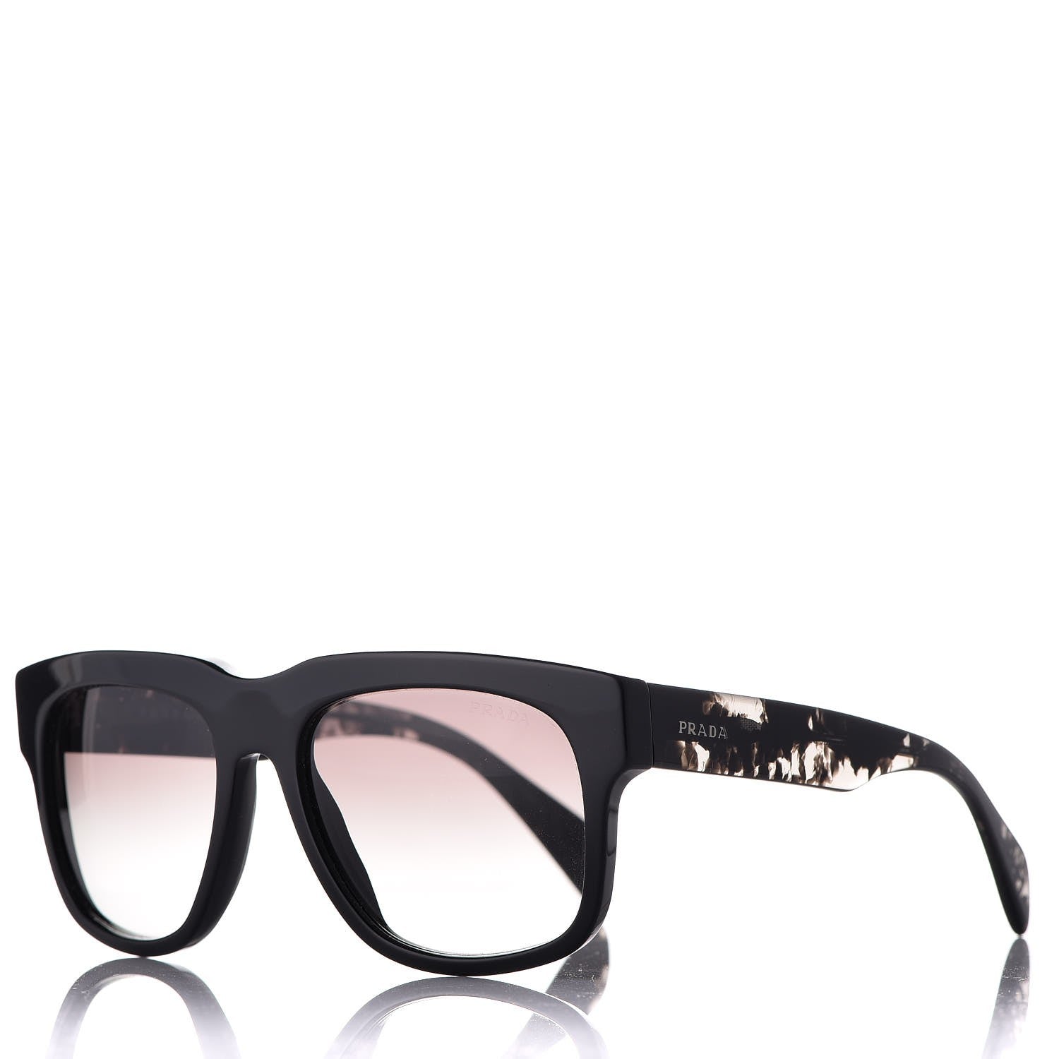 Prada Sunglasses SPR 14Q Black 1 of 7