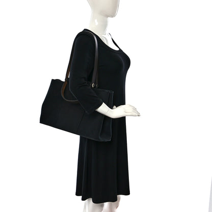 Hermes Toile Cabag 39 Black 2 of 9