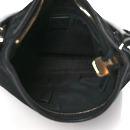 Gucci Monogram Medium Abbey D Ring Hobo Black 5 of 12